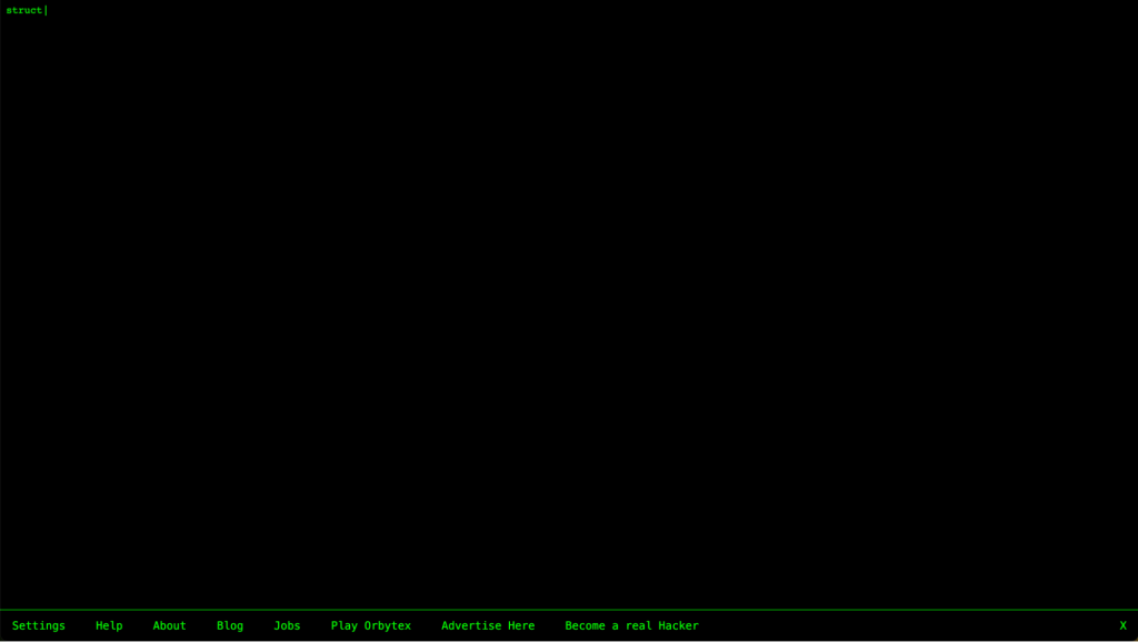 Hacker Typer Homepage