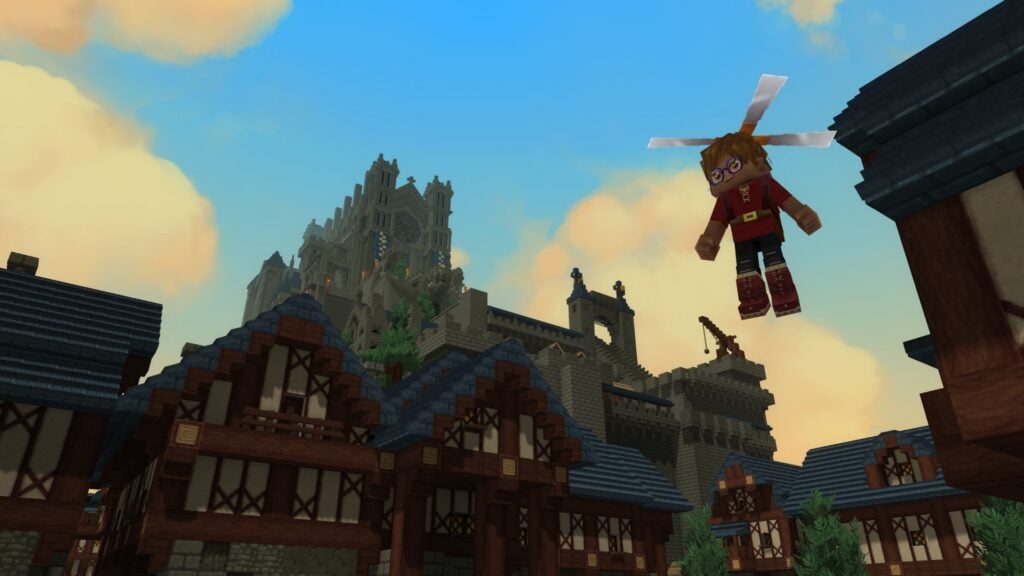 Ein Screenshot von der Hytale-Spieloberfl&auml;che