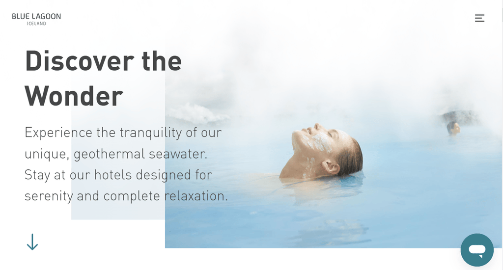 Startseite von Blue Lagoon
