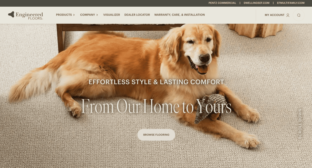 Startseite von Engineered Floors