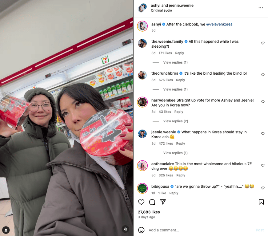 Ashley Yis Zusammenarbeit mit Jeenie Weenie
