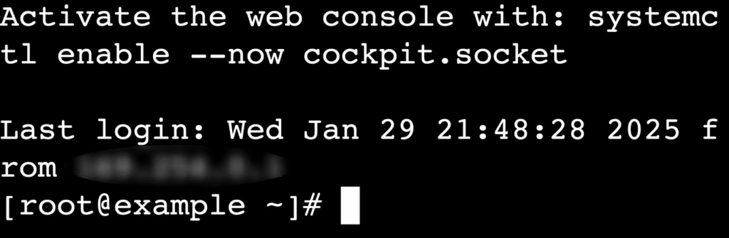 Das Hostinger-Browser-Terminal in einem Browser-Tab