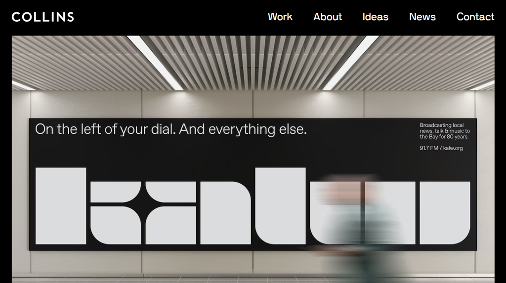 Website von Collins