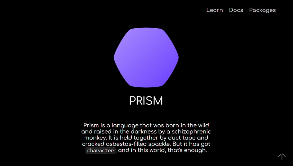 Website von Prism