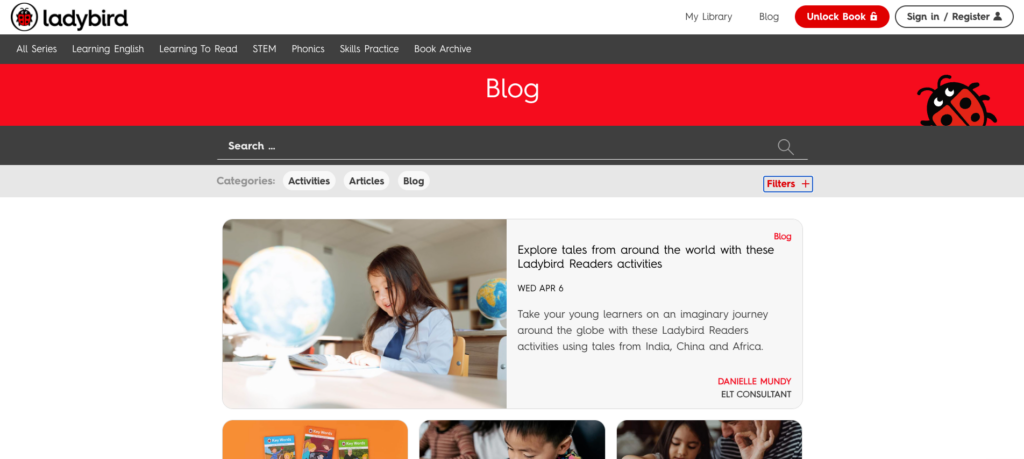 Ladybird-Education-Blogseite