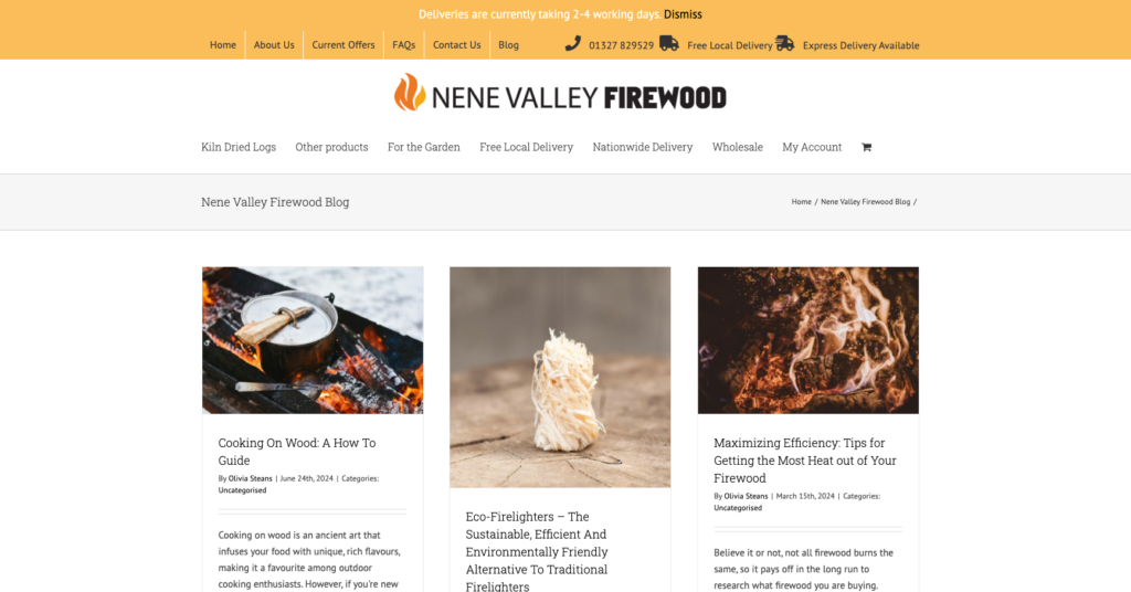 Nene-Valley-Firewood-Blogseite