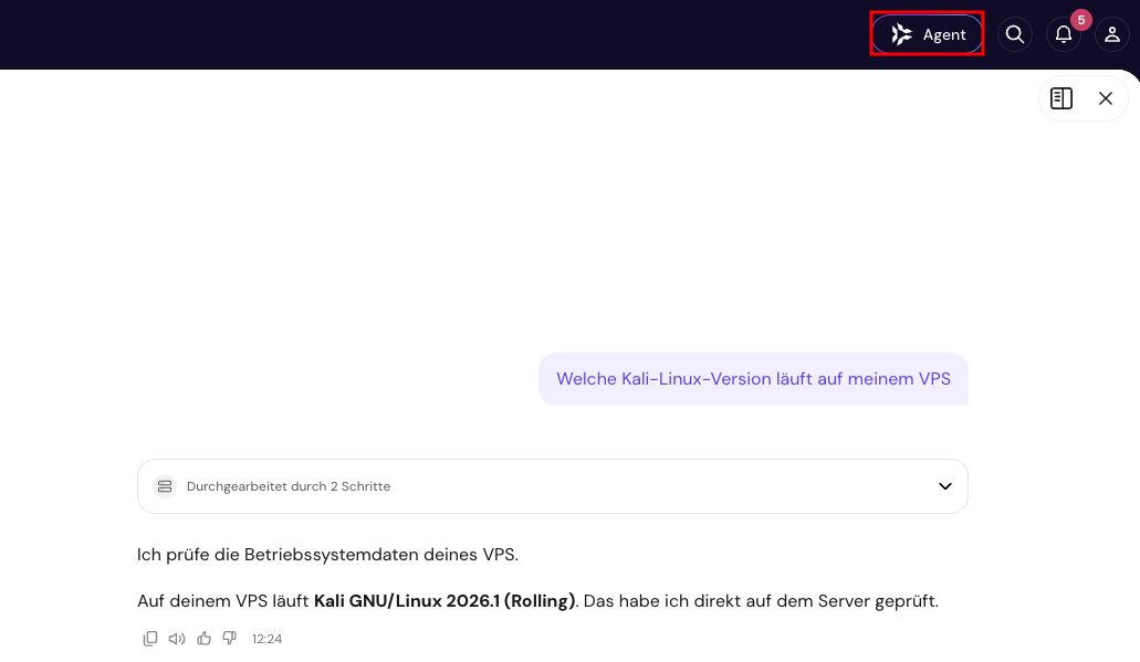ai agent hostinger dashboard