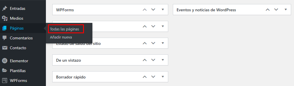 Eliminar los formularios de comentarios de todas las p&aacute;ginas