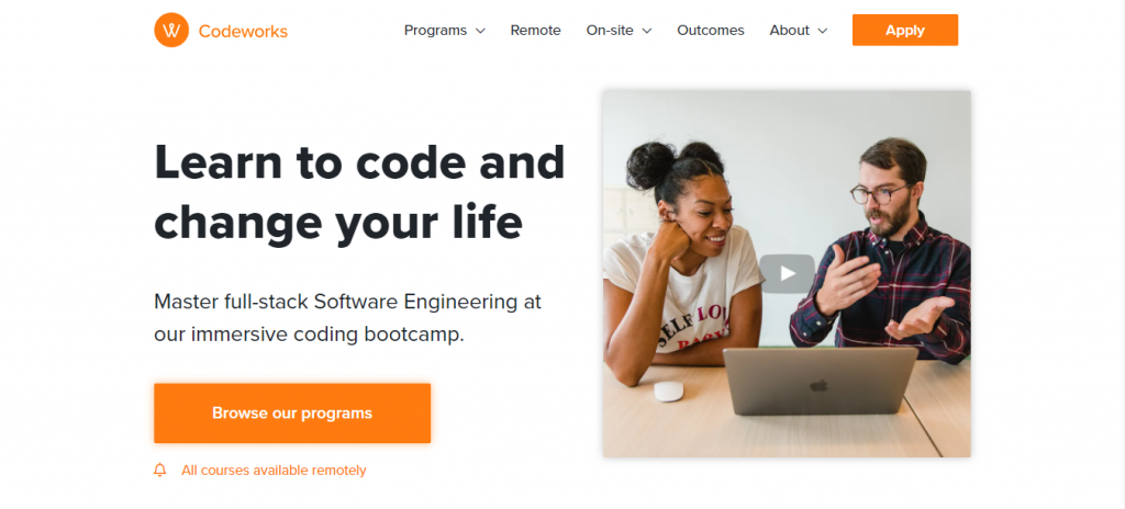 Codeworks es un bootcamp de programación que te ayudará a convertirte en un desarrollador web rápidamente