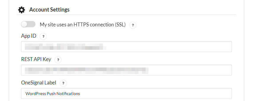 Configurando el plugin OneSignal.