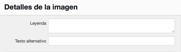 Configuraci&oacute;n de Alt Tag en WordPress