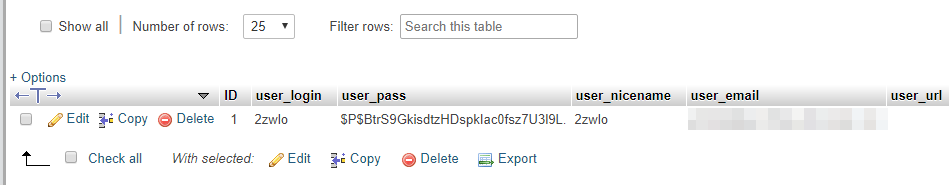 Verificando tu lista de usuarios.