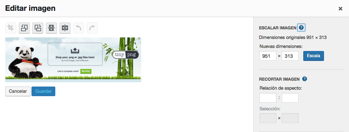 cambiar el tama&ntilde;o de las im&aacute;genes wordpress