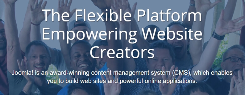 Mejores cms: P&aacute;gina de Joomla.