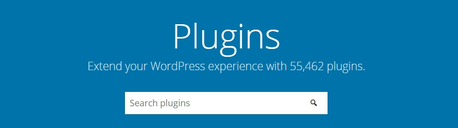 El directorio del plugin de WordPress.org.