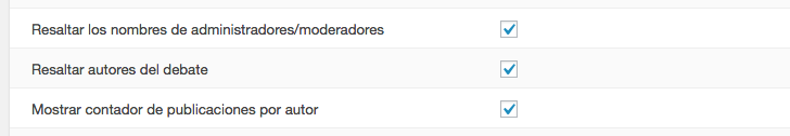 Activando los contadores de publicaciones.