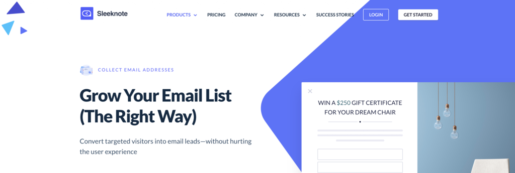 Sleeknote Email Marketing