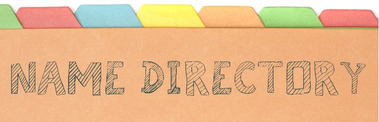 Name Directory Plugin de directorio de WordPress