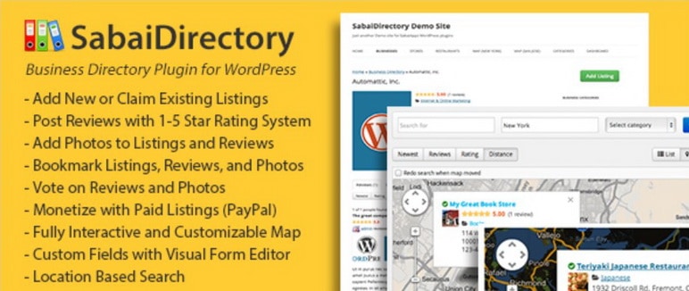 Sabai WordPress Directory Plugin