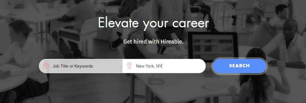 Hireable p&aacute;gina de trabajo freelance