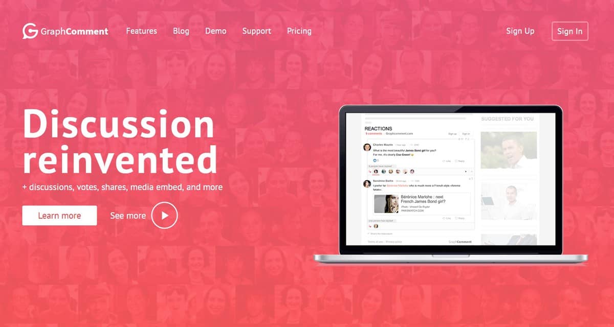 Graphcomment es un buen plugin de comentarios de WordPress