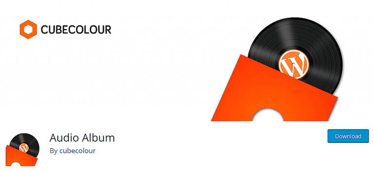 Plugin de WordPress para álbum de audio