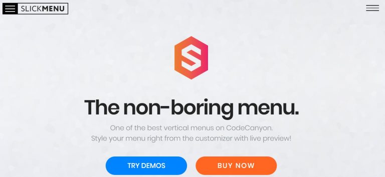 El elegante men&uacute; ofrece men&uacute;s push de varios niveles con muchas opciones de personalizaci&oacute;n