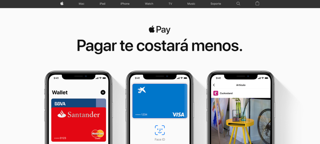 Pasarela de pago de Apple Pay