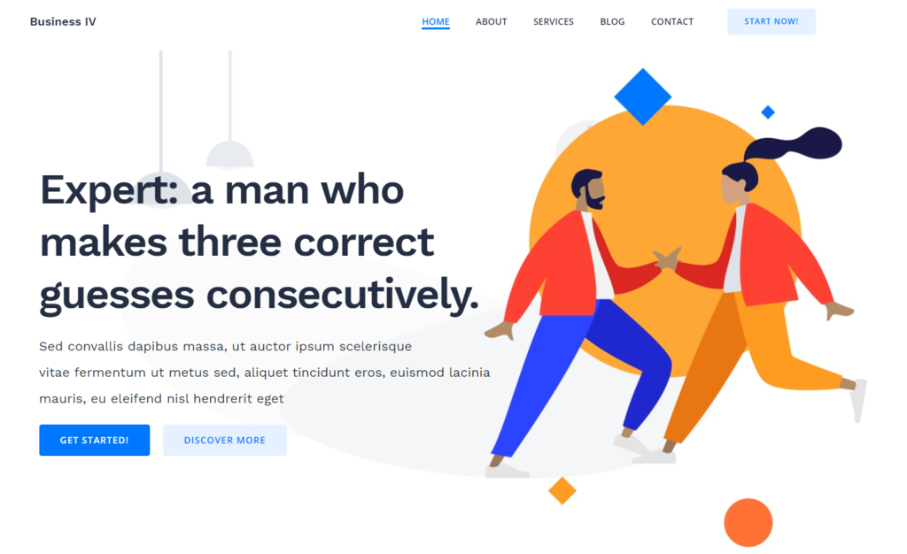 Plantilla de WordPress Colibri WP