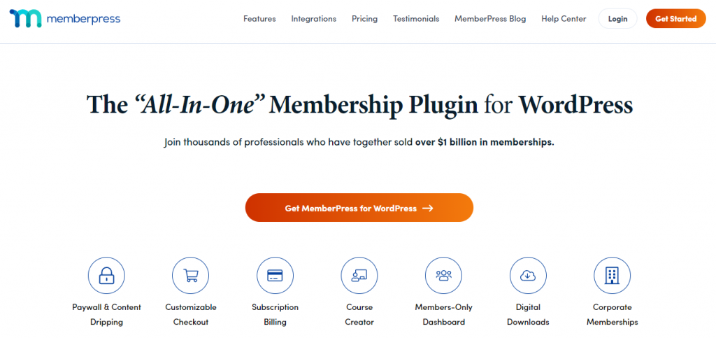 Plugin de membresía MemberPress