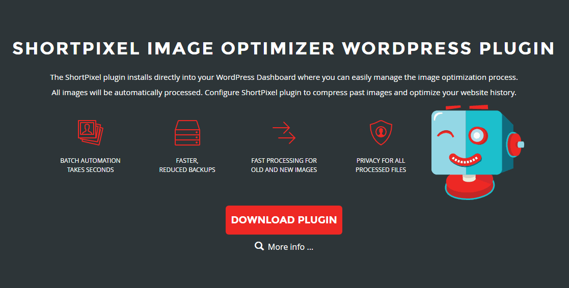 Plugin para optimizar im&aacute;genes ShortPixel
