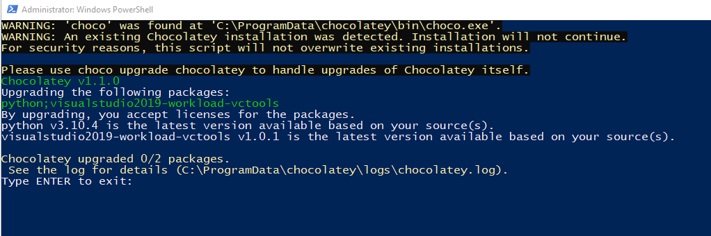 Visualizaci&oacute;n de la ventana al finalizar el proceso