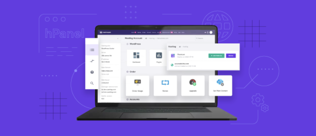 ¿Qué es hPanel? Tutorial con descripción general de funciones y consejos