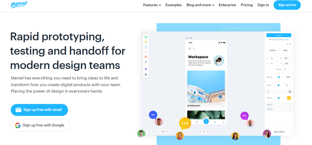 P&aacute;gina de inicio de Marvel