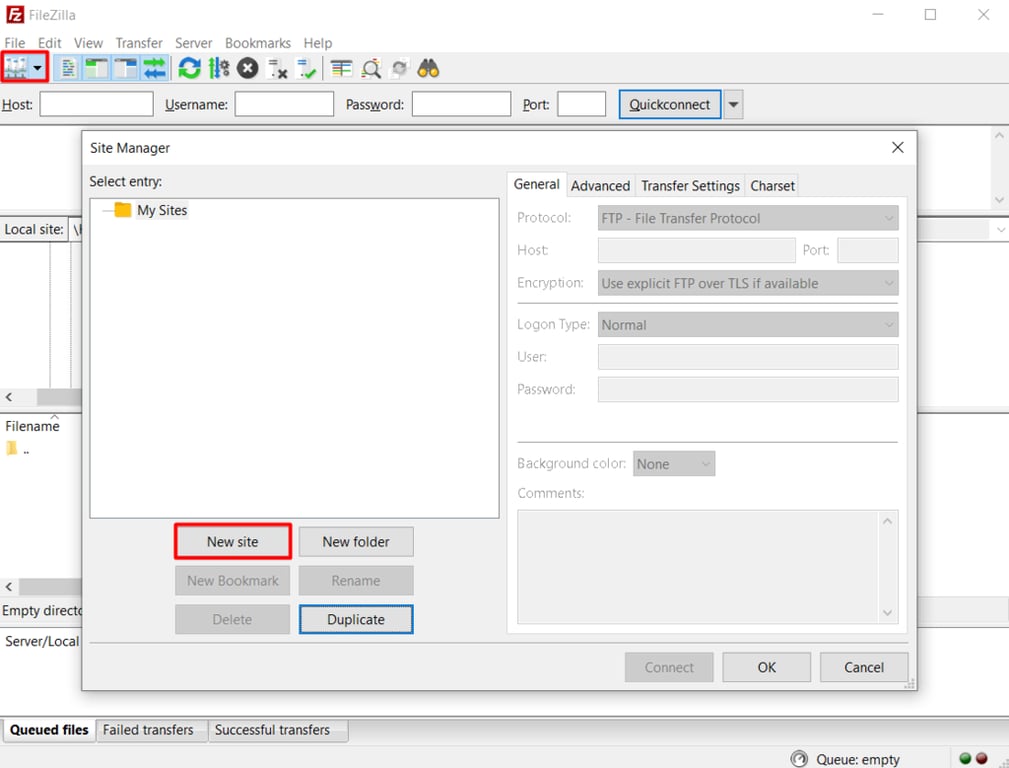 añadir-ubuntu-servidor-ftp-en-filezilla