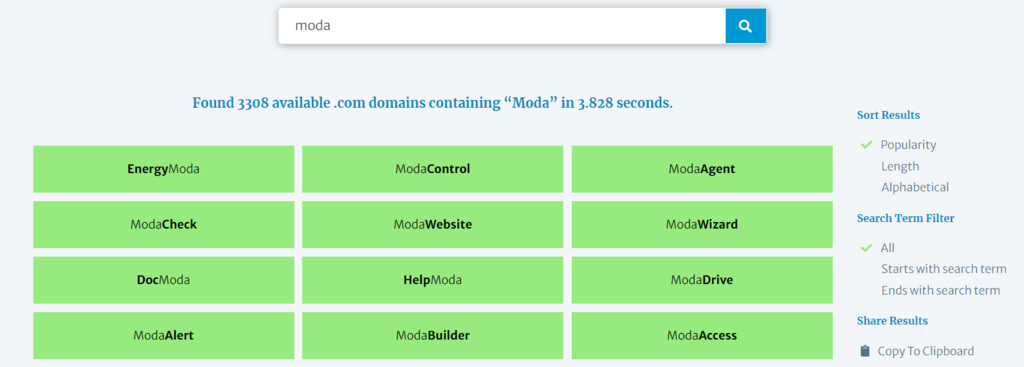 Resultados de búsqueda en Lean Domain Search