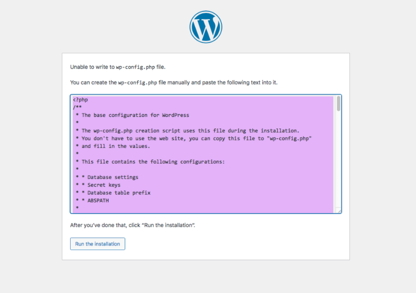 Visualizaci&oacute;n del c&oacute;digo manual para macOS