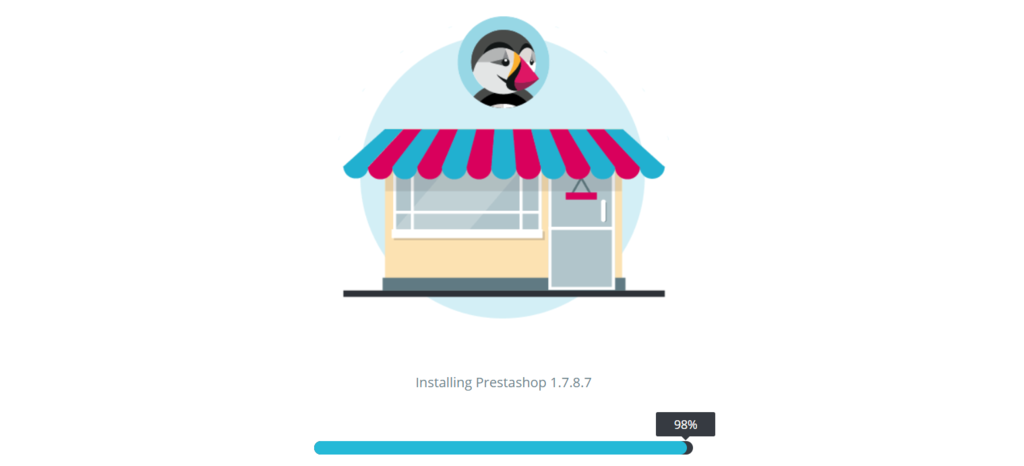 Instalaci&oacute;n de PrestaShop en el sitio web