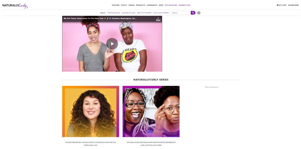 Ejemplo de p&aacute;gina con contenido de v&iacute;deos