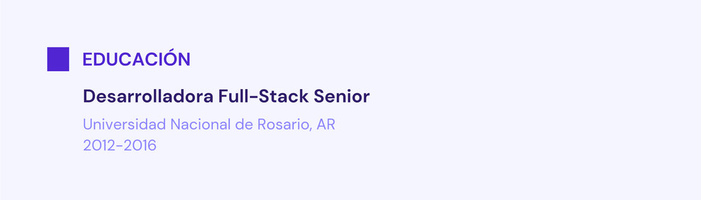 Breve descripci&oacute;n de la educaci&oacute;n del candidato