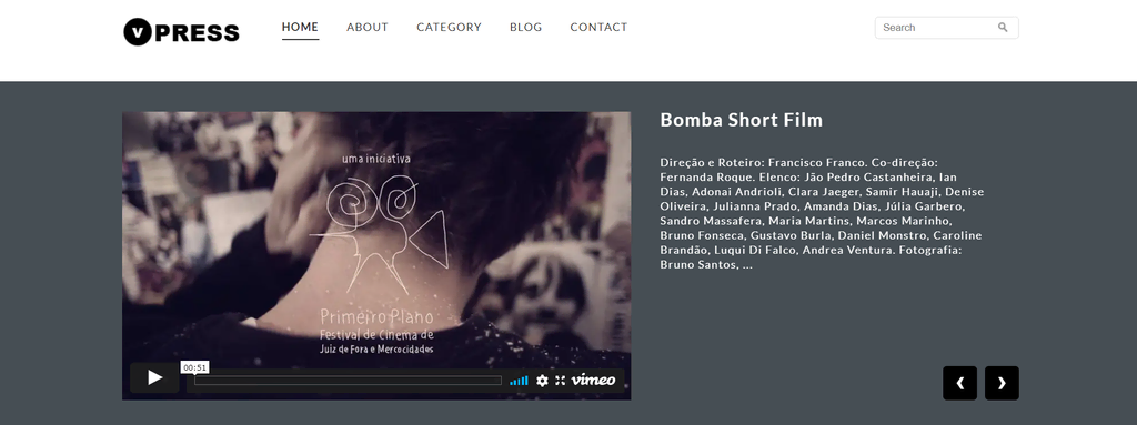 Tema de WordPress VPress Video