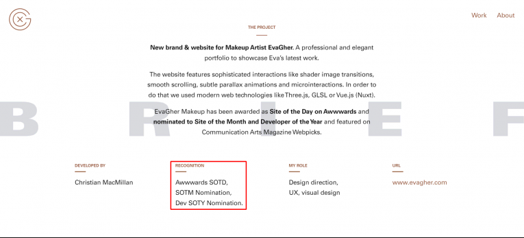 P&aacute;gina de portfolio de Xavier Cusso