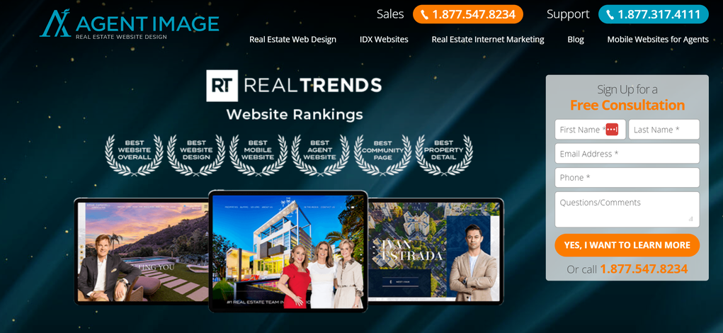 Sitio web de Agent Image