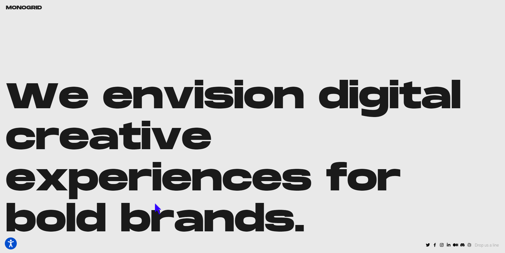 Sitio web de Monogrid