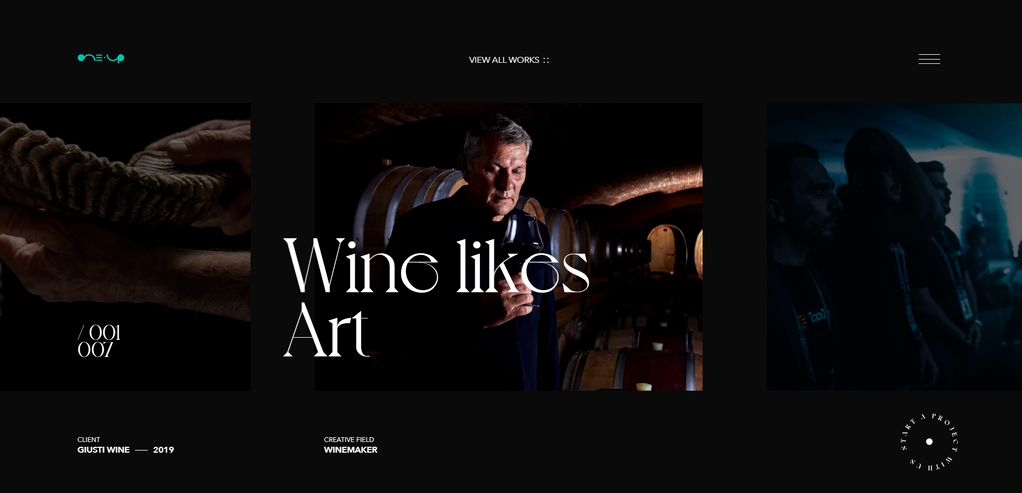 Sitio web de One Up Studio