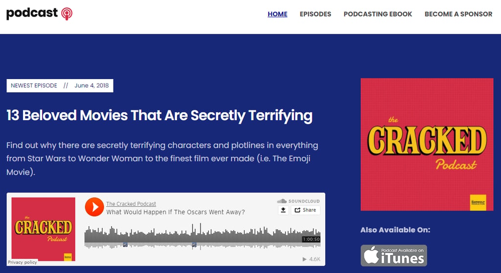 Plantilla de WordPress Podcast
