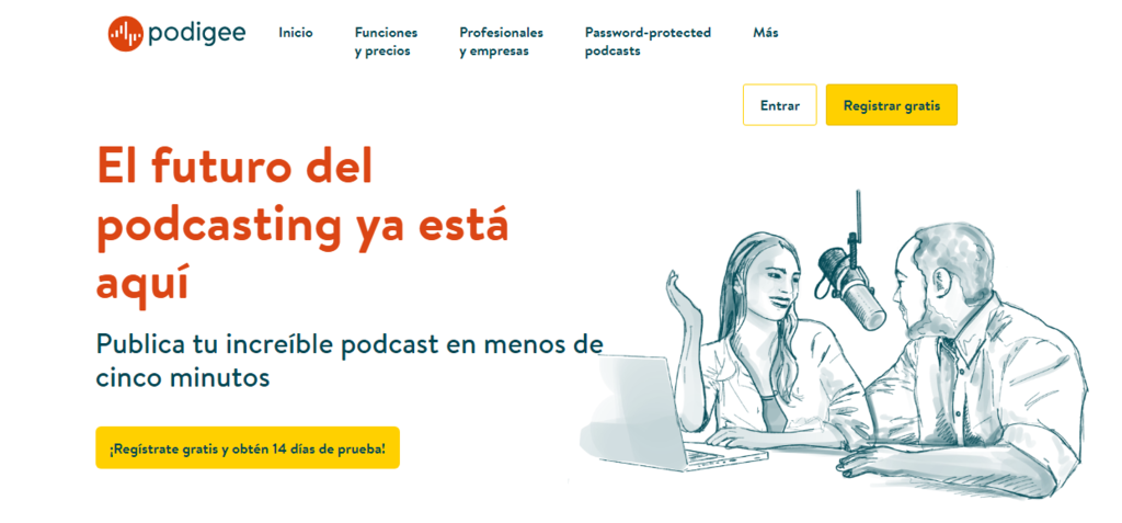 Hosting para podcasts Prodigee