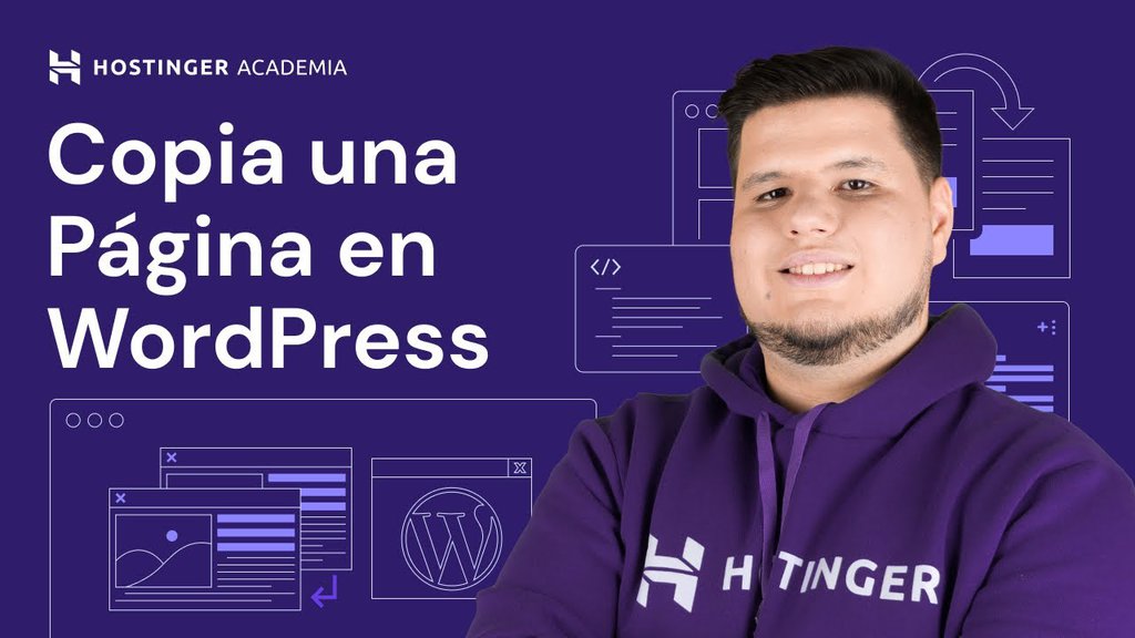 Cómo duplicar una página en WordPress – video explicativo