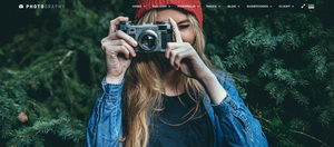Plantillas de WordPress para fotografía Photography