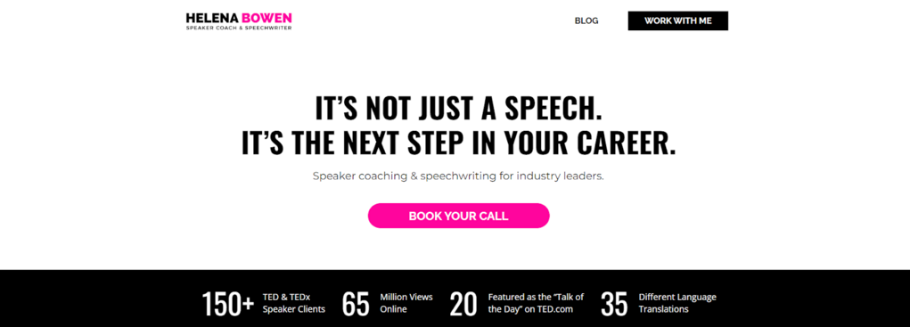 Portfolio de la escritora Helena Bowen